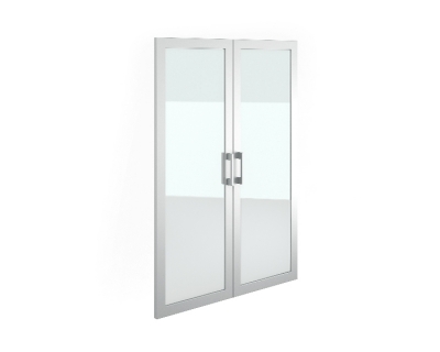 Двери (рамка алюминиевая) к стеллажам Тр-2.1 и Тр-2.3