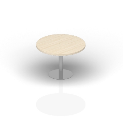 Стол для совещаний Ø120х72см (меламин)