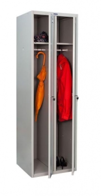 Медицинский шкаф для одежды ПРАКТИК МД LS(LE)-21