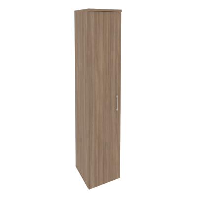Шкаф высокий узкий (L/R) (1 высокий фасад ЛДСП)