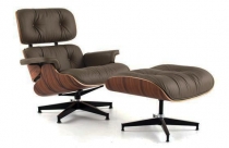 Кресло Eames Style Lounge Chair & Ottoman Premium